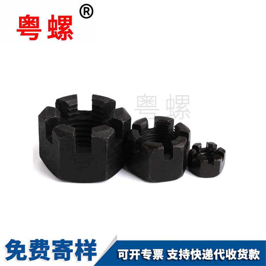 開槽螺帽 開槽螺帽