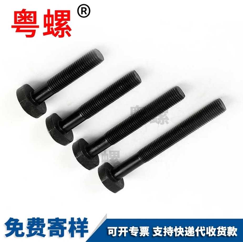 訂制T型阿拉善臺(tái)階螺絲4.8級(jí)鍍鋅帶齒哈芬槽螺栓DIN188