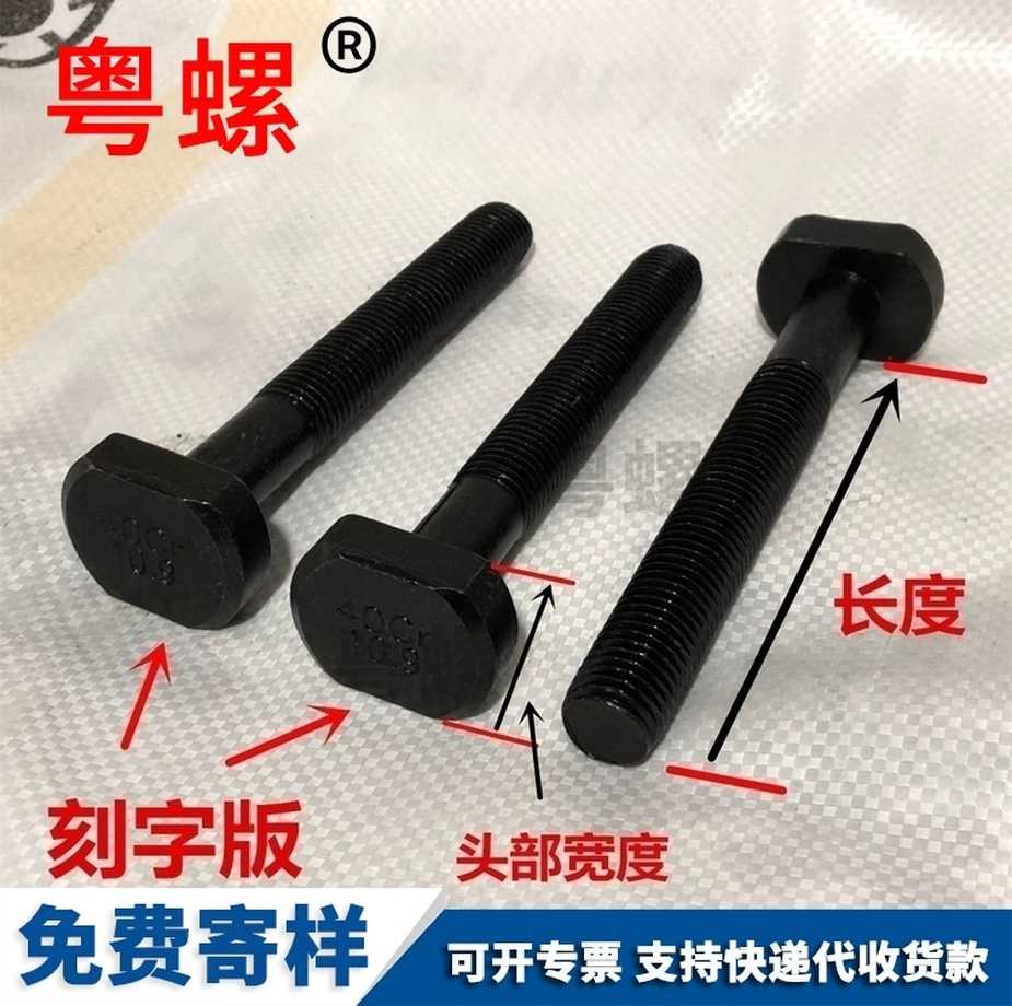 304不銹鋼光伏太陽能螺栓訂制DIN188西雙版納T型螺絲