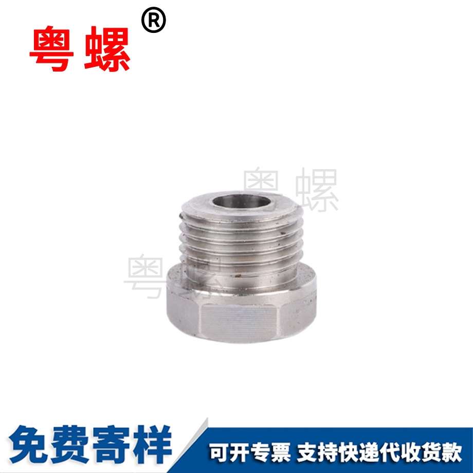 不銹鋼非標(biāo)外六角堵頭 不銹鋼非標(biāo)外六角堵頭