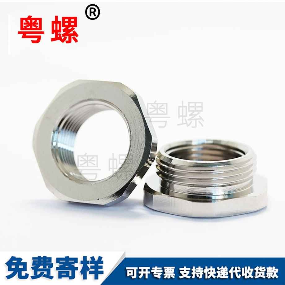 內(nèi)外牙大慶六角大慶銅螺母