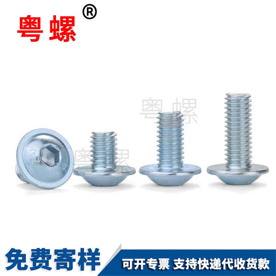 藍(lán)白西雙版納圓頭帶墊內(nèi)西雙版納六角螺栓 藍(lán)白西雙版納圓頭帶墊內(nèi)西雙版納六角螺栓