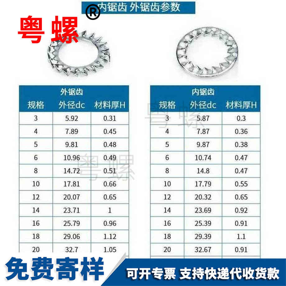 加工外鋸齒豐臺墊片