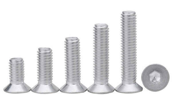 生產(chǎn)鋁合金 沉頭內(nèi)六角螺絲 鋁型材 平頭螺栓 平頭內(nèi)六角螺絲