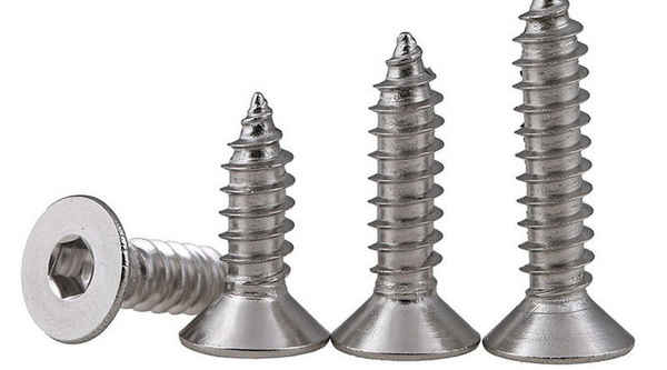 供應(yīng)304不銹鋼 沉頭內(nèi)六角 自攻螺絲 平頭內(nèi)六角 自攻釘 螺絲釘