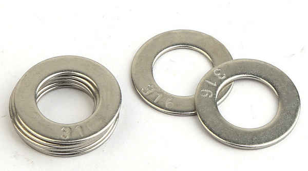 定做316不銹鋼 平墊 介子 墊圈 平墊圈