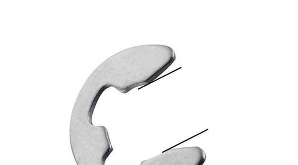 生產(chǎn)304不銹鋼 開口擋圈 E型卡簧 GB896 M8